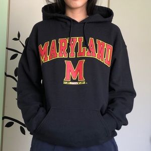 University of Maryland Black Hoodie